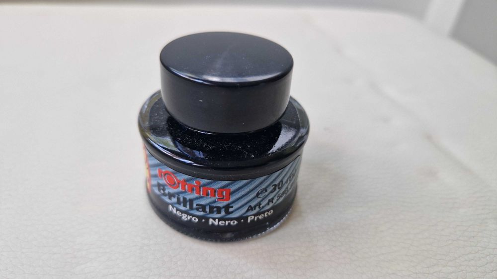 Tinta para Caneta de Tinta Permanente preta