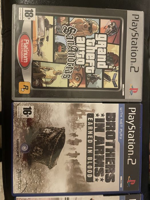 Jogos PS2 Brothers in Arms / WWE / 007