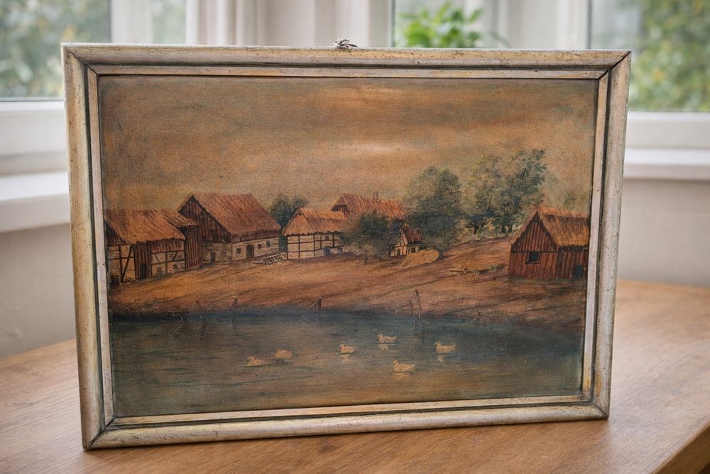 Stary obraz z sielski