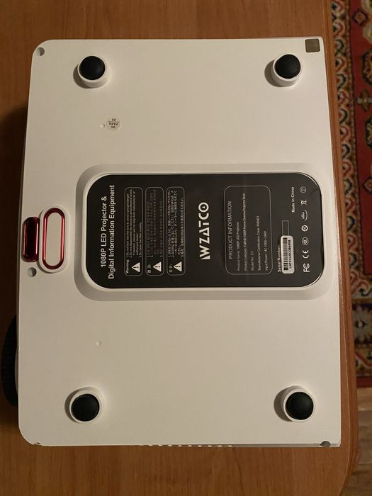 Проектор led wzatco c3 android 10.0 wifi full hd