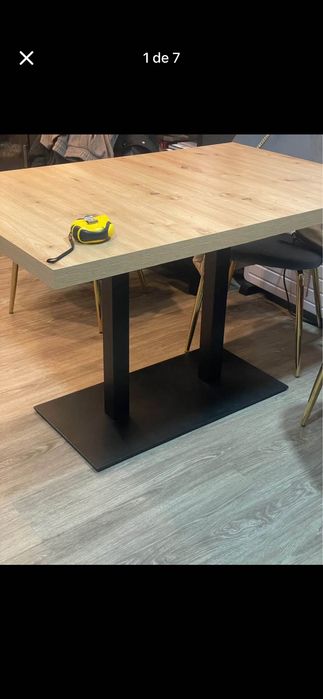 Mesa madeira extensível