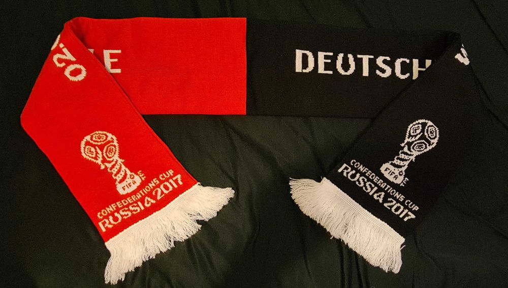 CHILE - DEUTSCHLAND 2017 szalik piłkarski