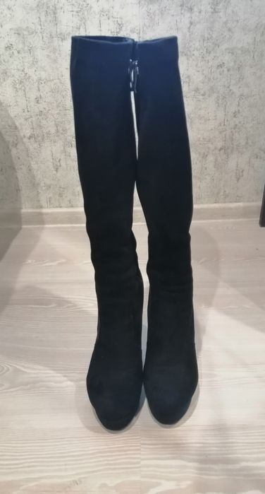 Жіночі зимові сапоги, б/у