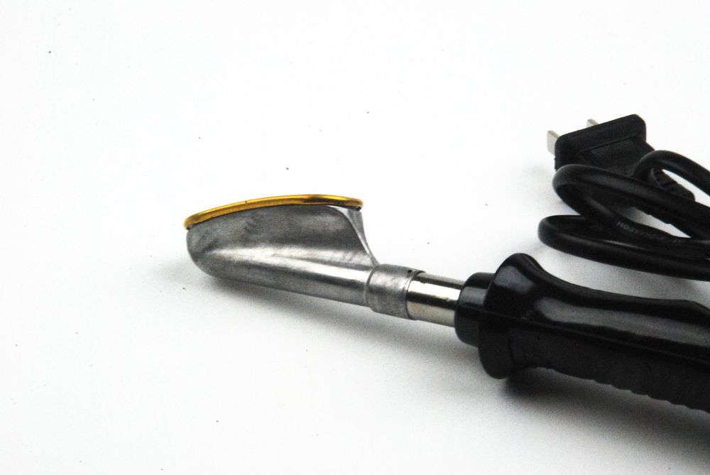 Паяльник для пластика, утюжок для пластика, пайка бампера термостеплер ...