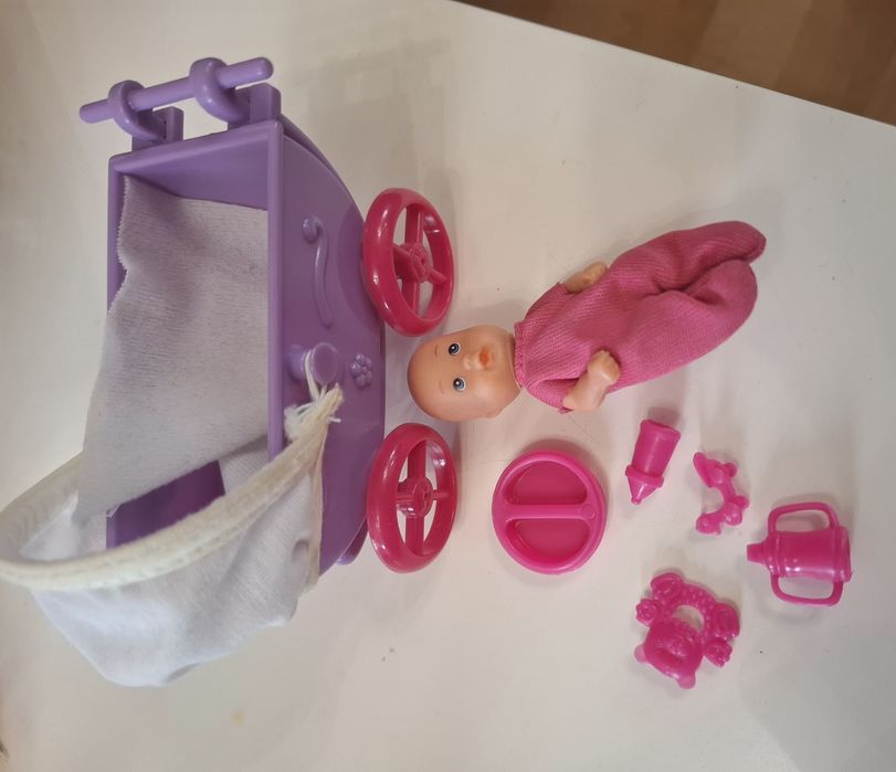 Lalka bobas z akcesoriami