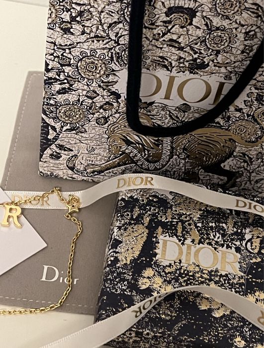Naszyjnik Dior komplet pudelko prezent