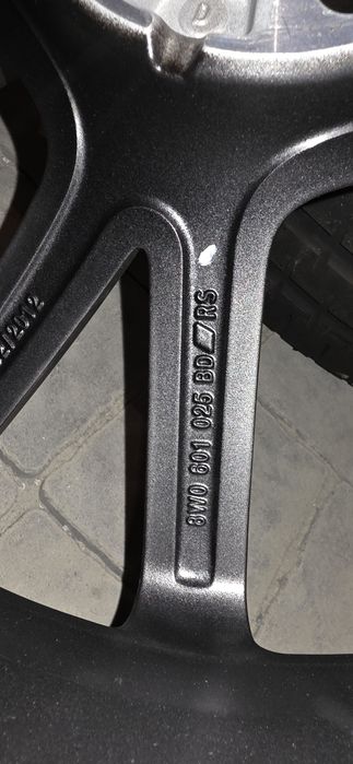 Диски оригінал Ауді, RS, R19 з літніми шинами Continental  245/35