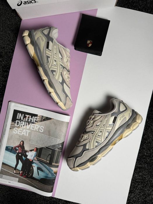 Жіночі кросівки асікс гель нік ASICS Gel-NYC W GTX Beige [37-41]