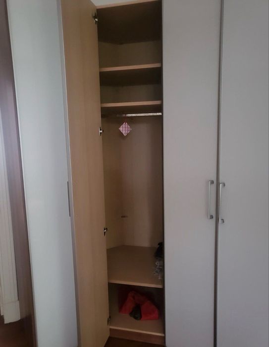 Ładna duża szafa narożna mleczne fronty szuflady super stan dowóz