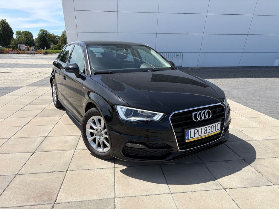 Audi A3 Sportback 1.6TDI 110KM S-line Navi Xenon Led Alu Tempomat 188Tkm Cer.N.A.P