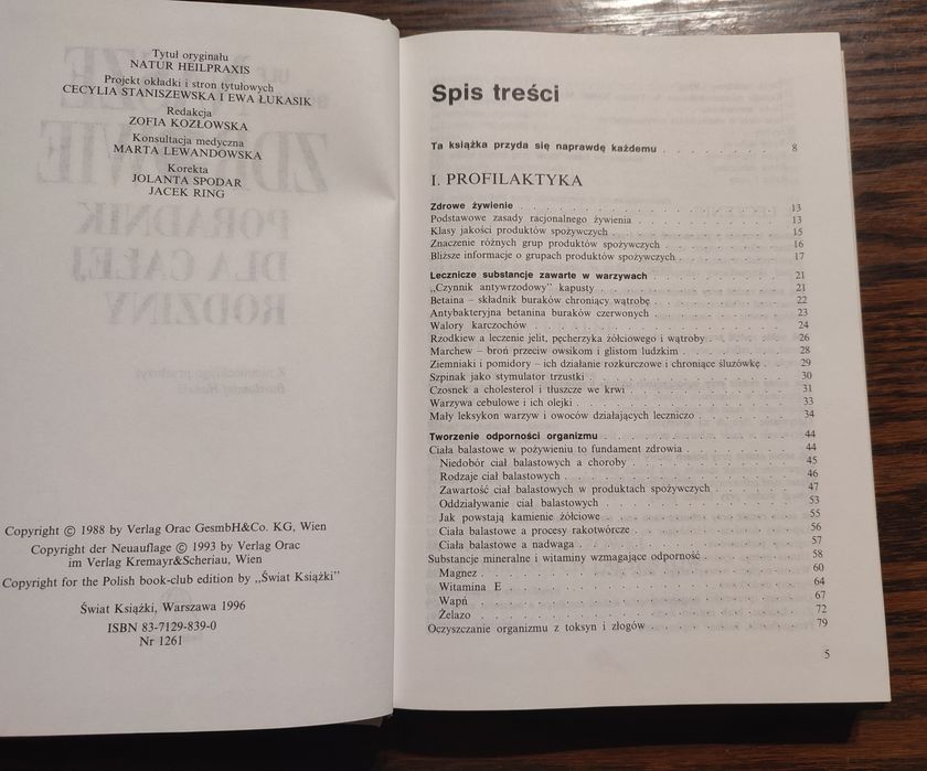 Ulf Böhmig - Nasze zdrowie poradnik dla całej rodziny