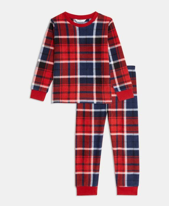 Флісова тепла подарункова піжама Marks&Spencer пижама 9/10 11/12 12/13