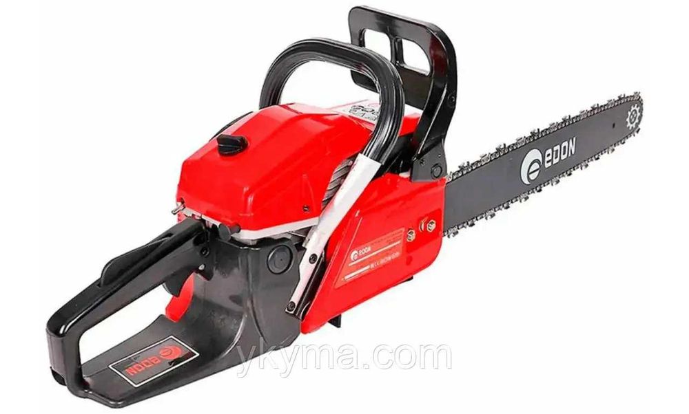 Бензинова ланцюгова пила Edon (шина 45,5 см, 52 куб.см, 9000 об/хв)