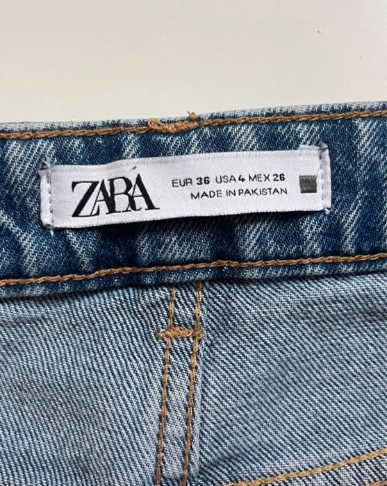 Niebieskie dżinsy Zara