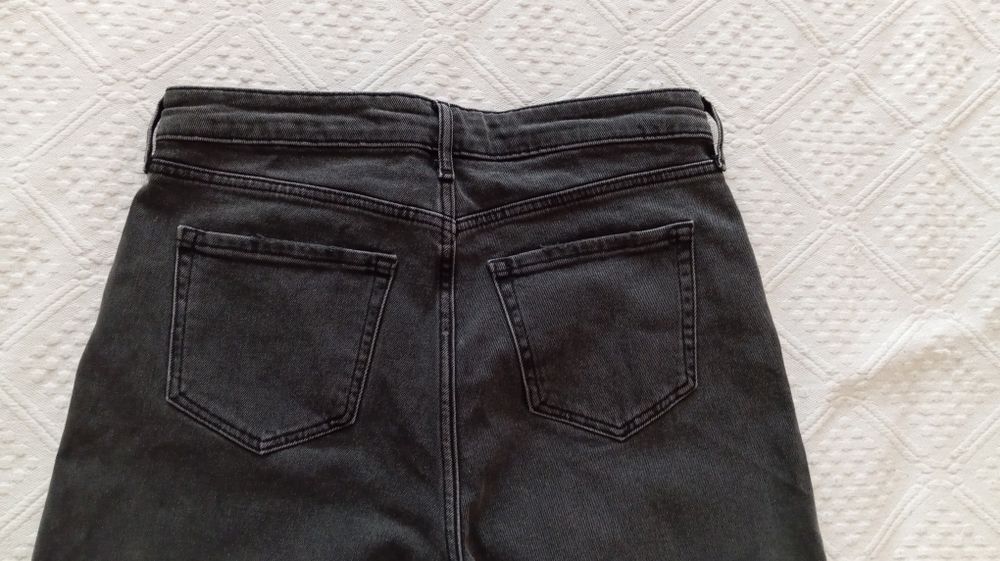 Широкі жіночі сірі джинси розмір М, L Old Navy