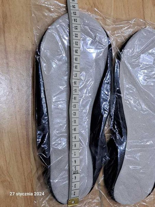 baletki handmade skóra barefoot 39