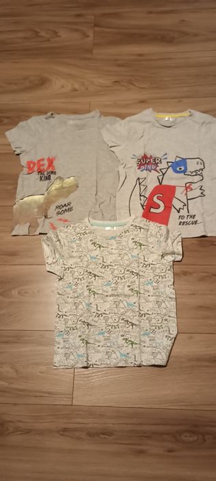T-shirt krótki rękaw/ dziecięcy - chłopięcy rozmiar 122