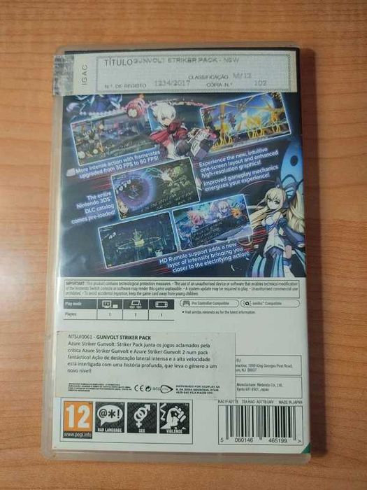 Azure Striker Gunvolt: Striker Pack – Nintendo Switch