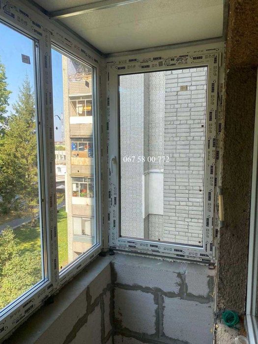 Балкон під ключ любої складності, засклити балкон лоджію, розширирення