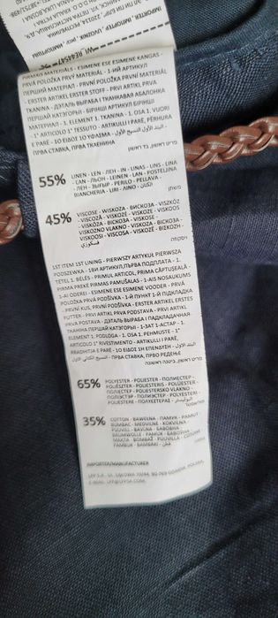 Лляні брюки преміум класу