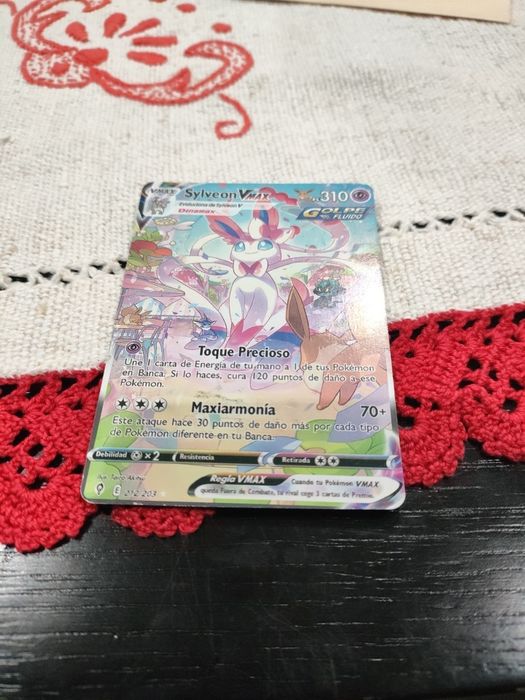 Carta Pokémon Sylveon Vmax