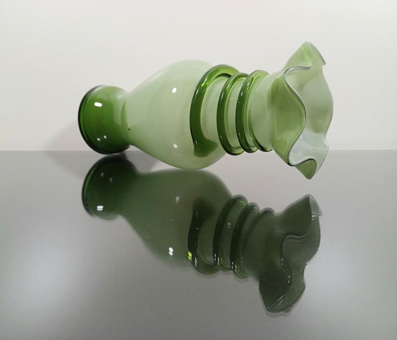 Wazon z oplotem Tarnowiec - szkło warstwowe