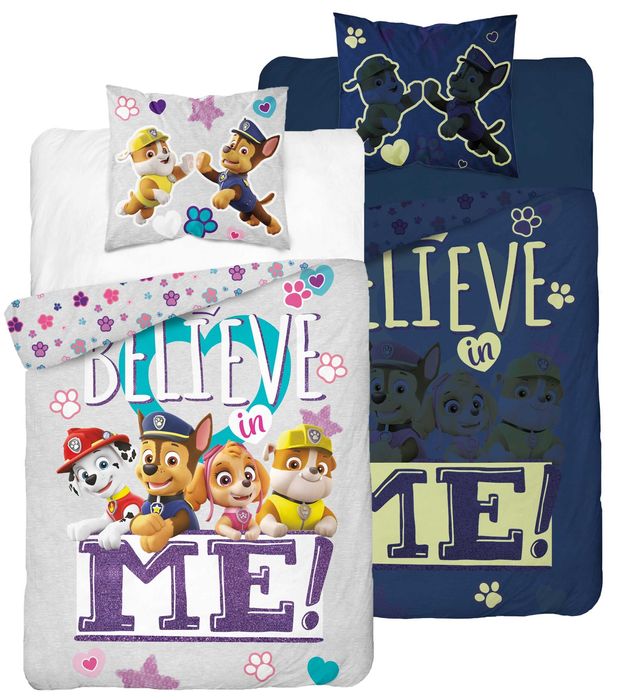 POŚCIEL DZIECIĘCA 140x200 PSI PATROL PAW pieski dla dziecka dziecięca