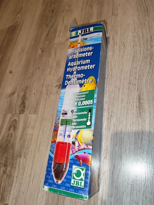 JBL Precision Hydrometer – Profesjonalny areometr z termometrem