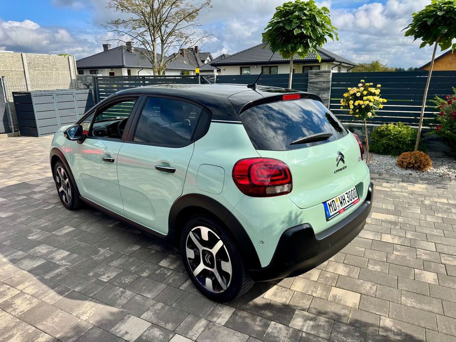 Citroën C3 C3 Śliczny Miętowy Kolor :-) Czarny Dach Polecam!