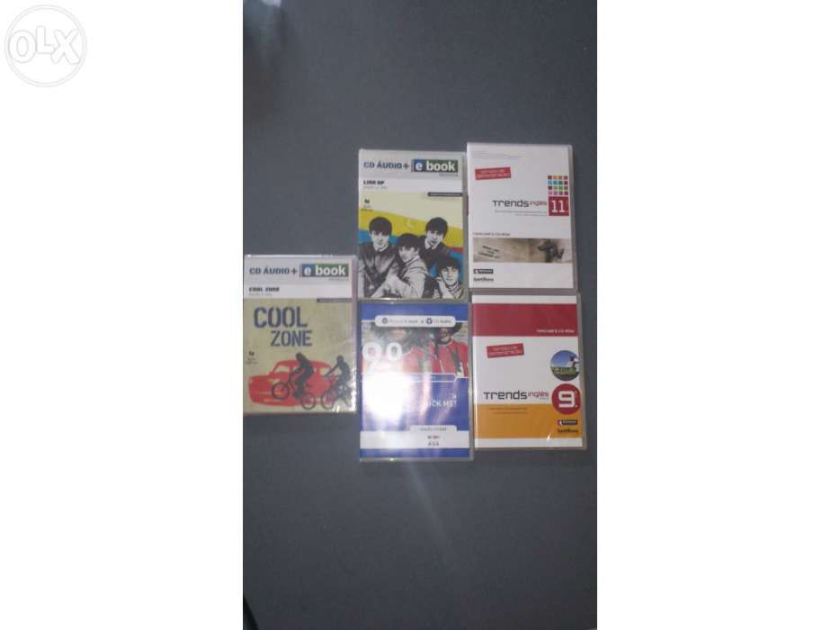 CD'S de inglês ebook/ trends