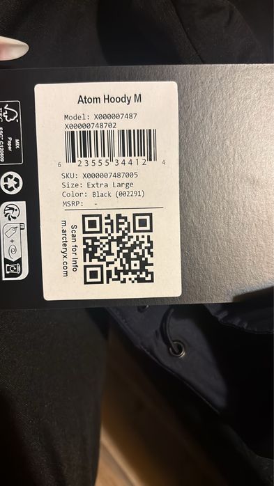 Arc’teryx Atom Hoody XL – nowa z metkami