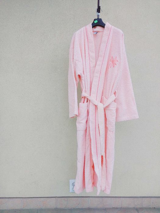 Szlafrok damski frotte  rozm XL - bawełna 100% firmy Tamington House