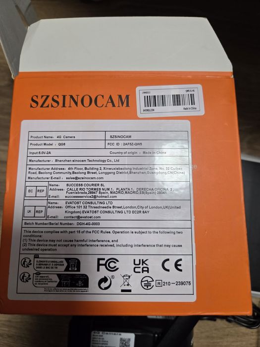 Kamera Solarna SIM