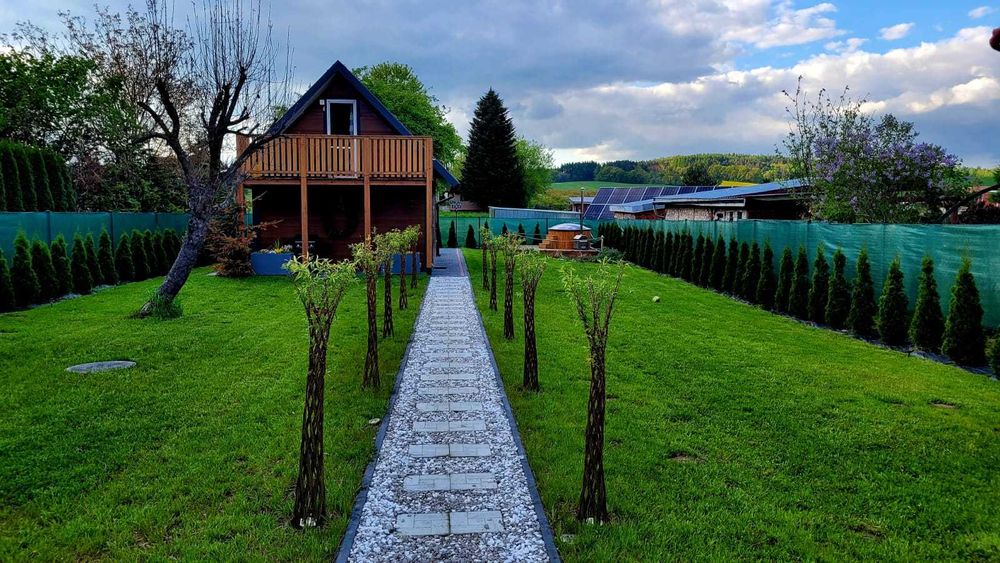 Domek całoroczny Zakątek Krasice, strefa relaksu, bania, jacuzzi, quad