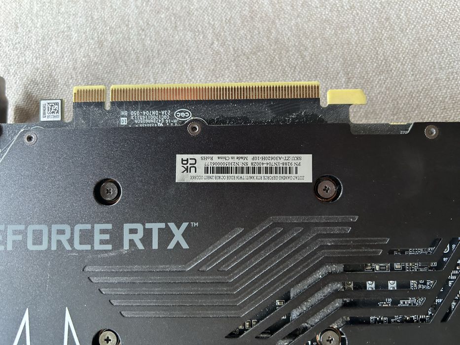 W bardzo dobrym stanie RTX 3060 Ti