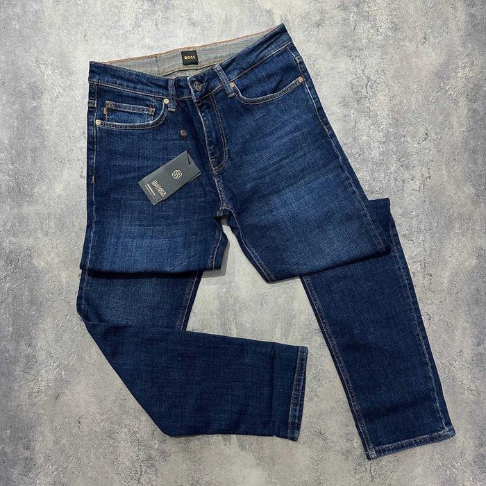 Сині чоловічі джинси HUGO BOSS