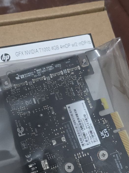 Nvidia Quadro T1000 Low Profile de 4Gb Ddr6 Novas e Seladas