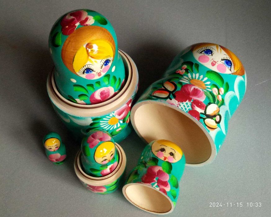 Матрёшки деревянные 5 шт.