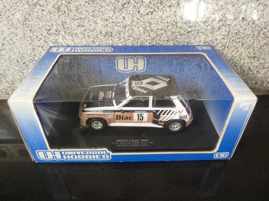 1:18 UH, Renault 5 Turbo, Diac, AutoArt, Minichamps
