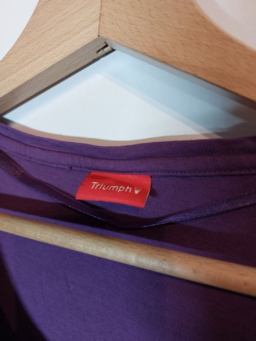 Fioletowa koszula nocna Triumph bielizna do spania piżama sukienka 38