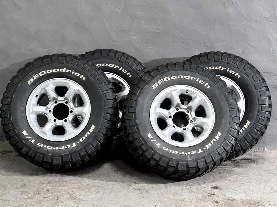 Jantes ORIGINAIS Mitsubishi / ENKEI - 6x139.7 - Pneus Bfgoodrich Mud