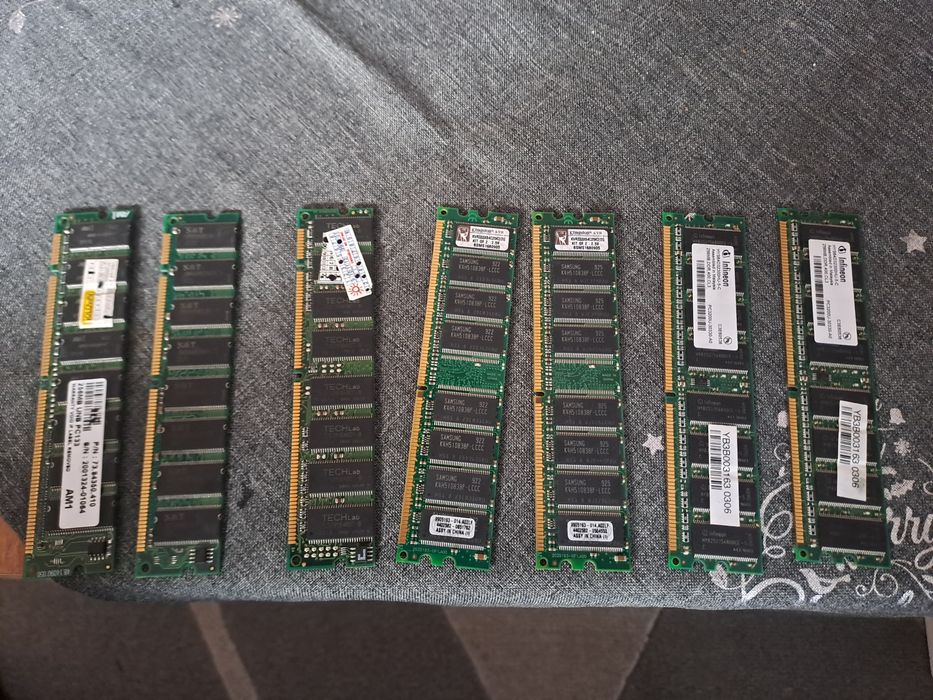 Pamięć RAM SDRAM DDR Kingston Infineon SAMSUNG 256MB  333 400