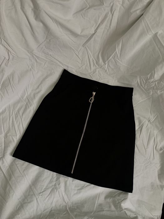 Замшева юбка, розмір M