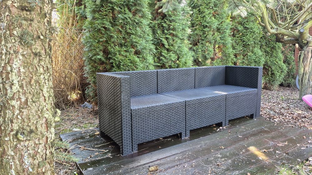 Sofa technorattanowa