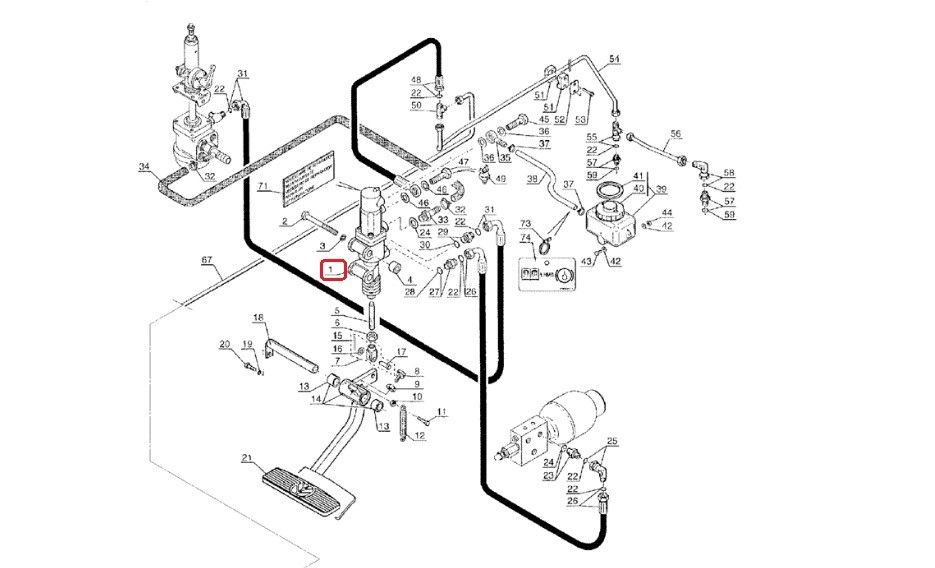 Pompka Hamulcowa Manitou MLT MT MRT MVT MLB 120LSU 845 940 MHT