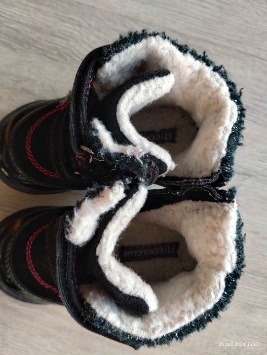 Buty zimowe dziewczęce 22