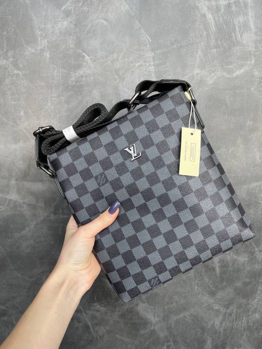 Чоловіча сумка на через плече louis vuitton придбати мужская сумка