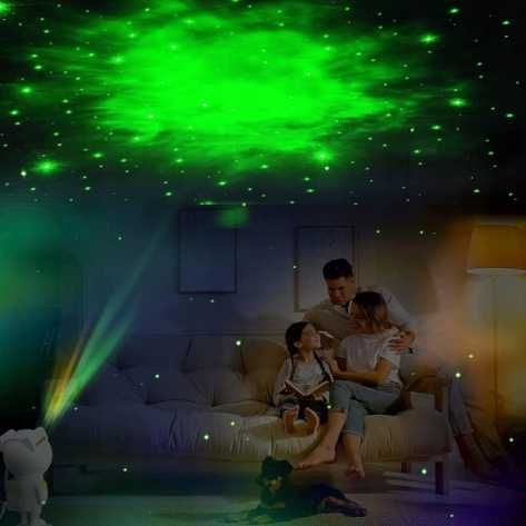 Projektor Gwiazd Astronauta Lampka Nocna Dla Dziecie Rzutnik Pilot