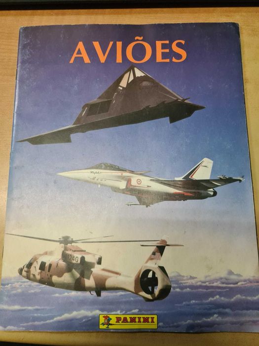 Caderneta PANINI - Aviões