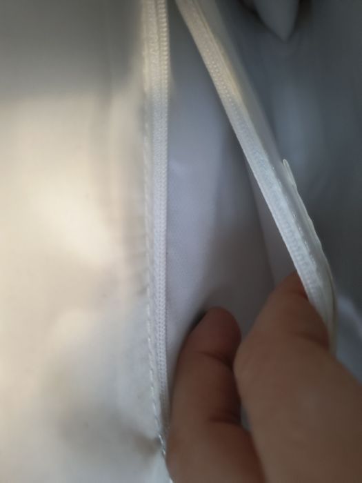 Torebka biała kopertówka na ramię